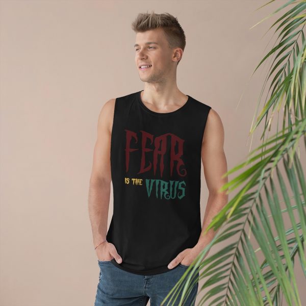 Unisex Barnard Tank Fear Is The Virus LOGO1 women - Fear Is The Virus LOGO1 - Image 4