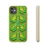 Biodegradable Cases - No Man Made Climate Change - Multi Green Geometric BG - Image 103