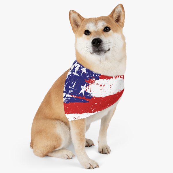 Pet Bandana Collar - Stars and Stripes - Image 8