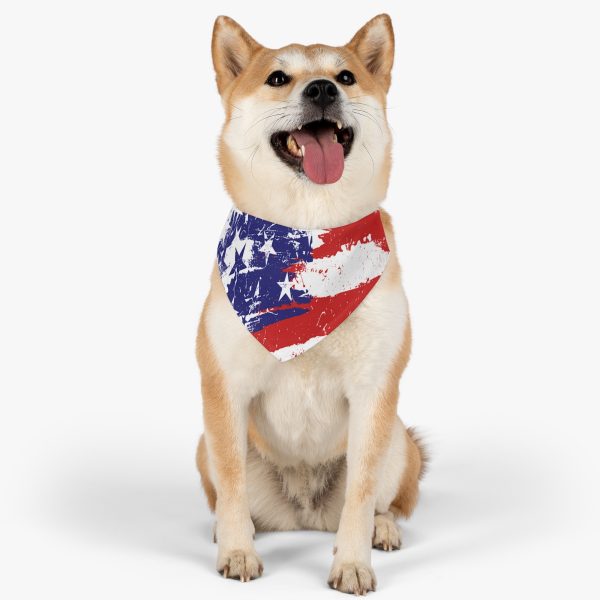 Pet Bandana Collar - Stars and Stripes - Image 5