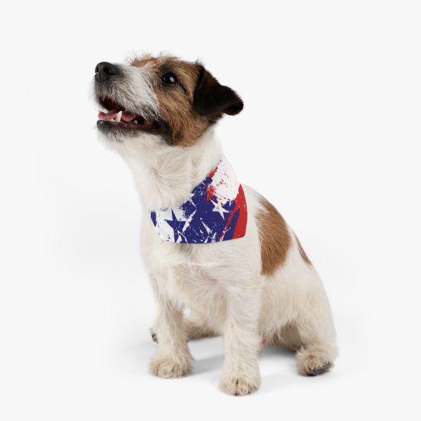 Pet Bandana Collar - Stars and Stripes - Image 3