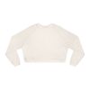 Women's Cropped Fleece Pullover - TRUMP POWER - Image 6