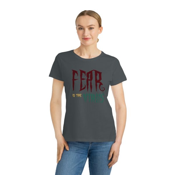 Organic Women's Classic T-Shirt - Fear Is The Virus LOGO1 - Image 12