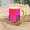 Metallic Mug (SilverGold)- Women Are Not Costumes (Multi Pinks and Purple BG)