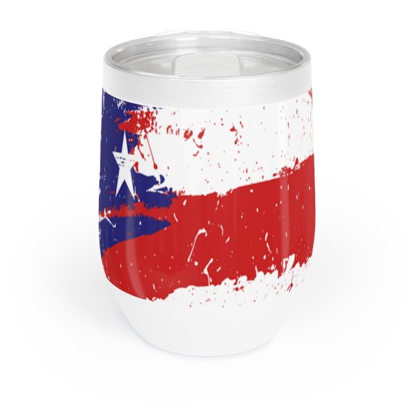 Chill Wine Tumbler - Stars and Stripes - Image 2