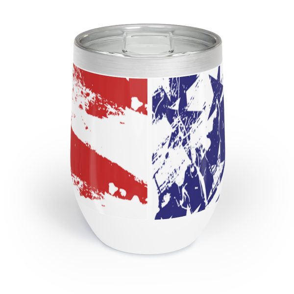 Chill Wine Tumbler - Stars and Stripes - Image 3