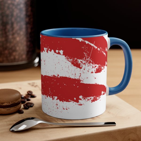 Accent Coffee Mug 11oz - Stars and Stripes - Image 16