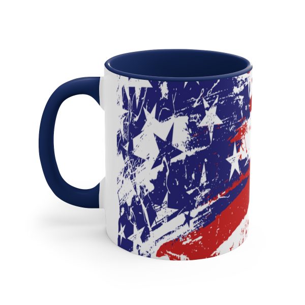 Accent Coffee Mug 11oz - Stars and Stripes - Image 10