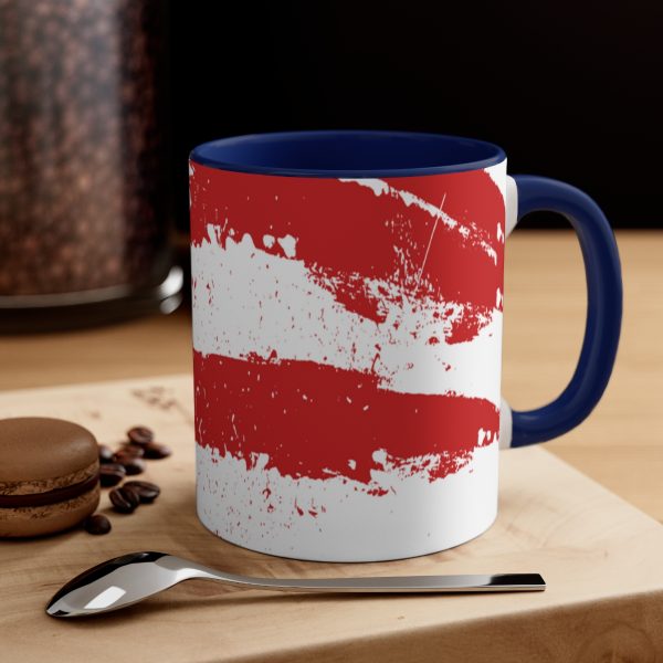 Accent Coffee Mug 11oz - Stars and Stripes - Image 12