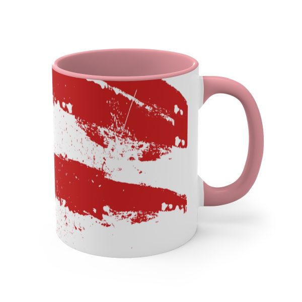 Accent Coffee Mug 11oz - Stars and Stripes - Image 3