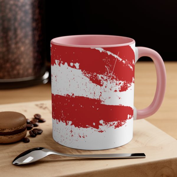 Accent Coffee Mug 11oz - Stars and Stripes - Image 4