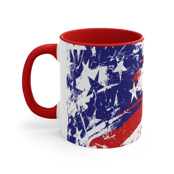 Accent Coffee Mug 11oz - Stars and Stripes - Image 18