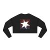 Women's Cropped Sweatshirt - TRUMP POWER - Image 3