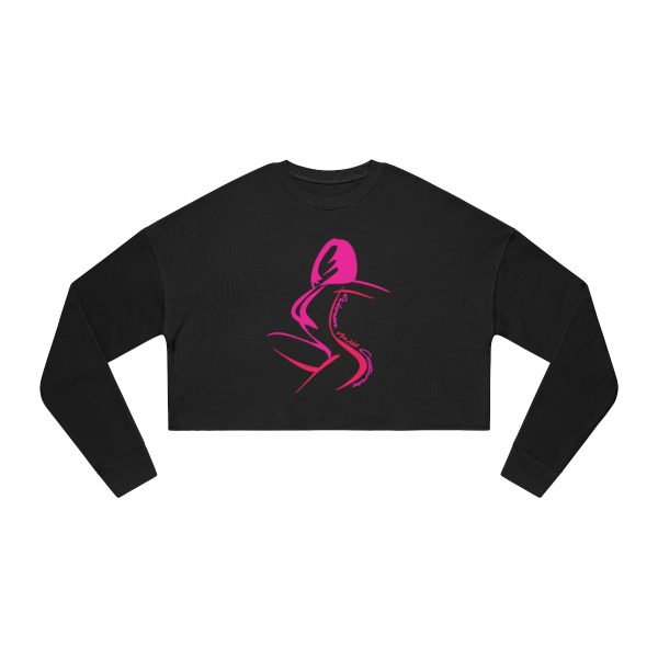 Women's Cropped Sweatshirt - Women Are Not Costumes - Image 9