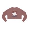 Women's Cropped Sweatshirt - TRUMP POWER - Image 5