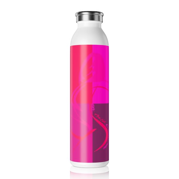 Slim Water Bottle - Women Are Not Costumes (Multi Pinks and Purple BG) - Image 2