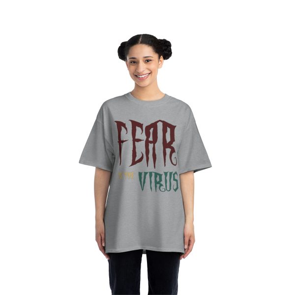 Beefy-T®  Short-Sleeve T-Shirt - Fear Is The Virus LOGO1 - Image 12