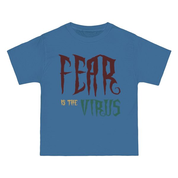 Beefy-T®  Short-Sleeve T-Shirt - Fear Is The Virus LOGO1 - Image 33