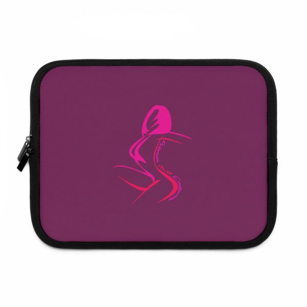 Laptop Sleeve - Women Are Not Costumes (Purple BG) - Image 13