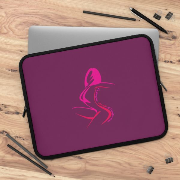Laptop Sleeve - Women Are Not Costumes (Purple BG) - Image 29