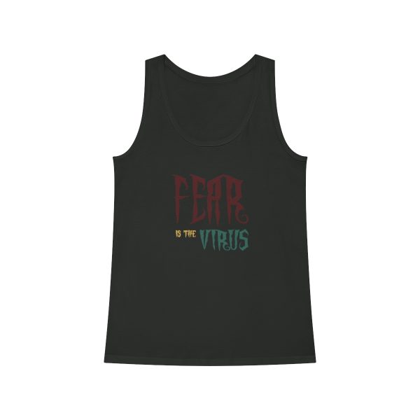 Women's Dreamer Tank Top - Fear Is The Virus LOGO1 - Image 7