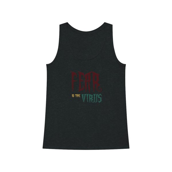 Women's Dreamer Tank Top - Fear Is The Virus LOGO1 - Image 9