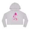 Women’s Cropped Hooded Sweatshirt - Women Are Not Costumes - Image 7