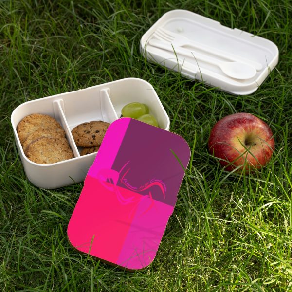 Bento Lunch Box - Women Are Not Costumes (Multi Pinks and Purple BG)