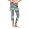 Stretchy Leggings (AOP) - Fear Is The Virus LOGO 3 - Image 16