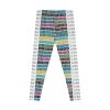 Stretchy Leggings (AOP) - Fear Is The Virus LOGO 3 - Image 3