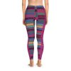Stretchy Leggings (AOP) - Fear Is The Virus LOGO 3 (Hot Pink BG) - Image 35