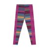 Stretchy Leggings (AOP) - Fear Is The Virus LOGO 3 (Hot Pink BG) - Image 33