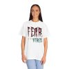 Unisex Garment-Dyed T-shirt - Fear Is The Virus LOGO1 - Image 8