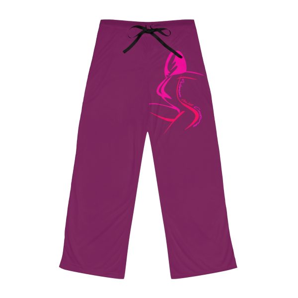 Women's Pajama Pants (AOP) - Women Are Not Costumes (Purple BG) - Image 7