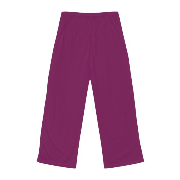 Women's Pajama Pants (AOP) - Women Are Not Costumes (Purple BG) - Image 8