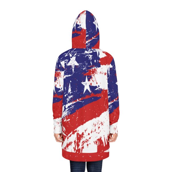 Women's Hoodie Dress (AOP)  - Stars and Stripes - Image 17