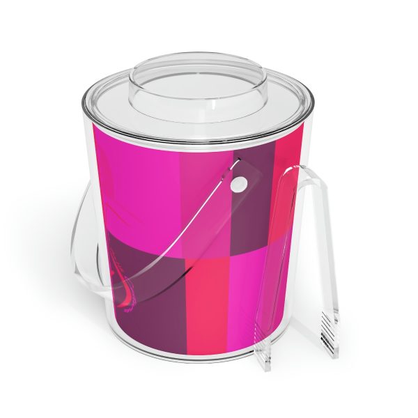 Ice Bucket with Tongs - Women Are Not Costumes (Multi Pinks and Purple BG) - Image 6