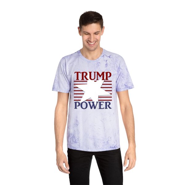 Unisex Color Blast T-Shirt - TRUMP POWER - Image 15