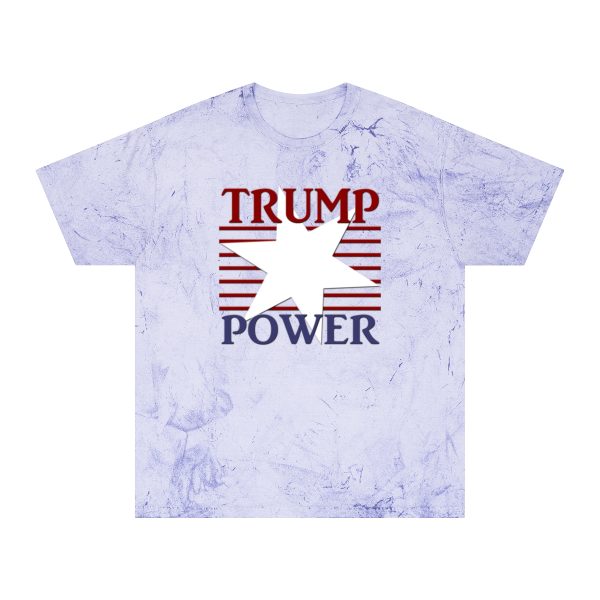 Unisex Color Blast T-Shirt - TRUMP POWER - Image 13