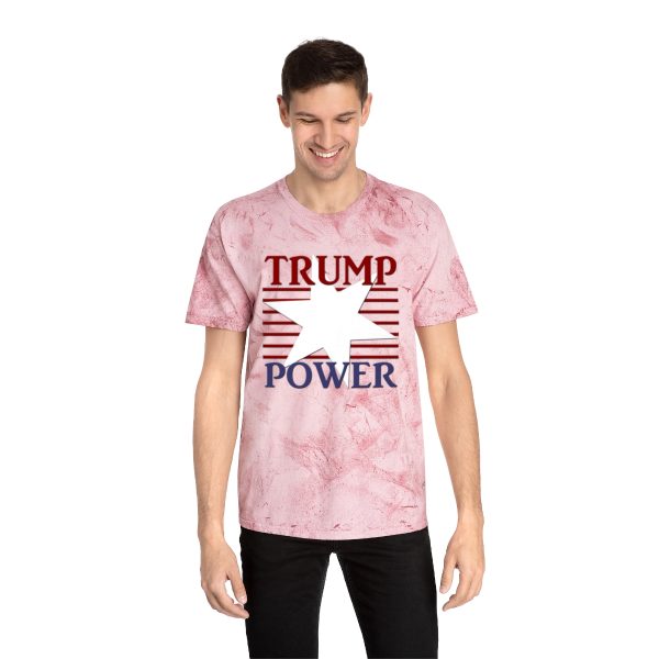 Unisex Color Blast T-Shirt - TRUMP POWER - Image 4