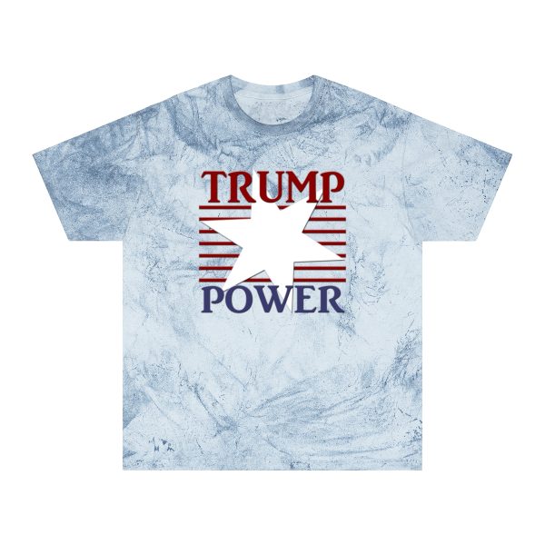 Unisex Color Blast T-Shirt - TRUMP POWER - Image 9