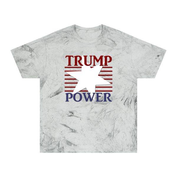 Unisex Color Blast T-Shirt - TRUMP POWER - Image 5