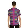 Men's Baseball Jersey (AOP) - Fear Is The Virus LOGO 3 (Hot Pink BG) - Image 16