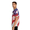 Men's Baseball Jersey (AOP)  - TRUMP POWER Stars and Stripes (Front and Back) - Image 24