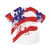 Men's Baseball Jersey (AOP)  - TRUMP POWER Stars and Stripes (Front and Back) - Image 33