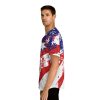 Men's Baseball Jersey (AOP)  - TRUMP POWER Stars and Stripes (Front and Back) - Image 36