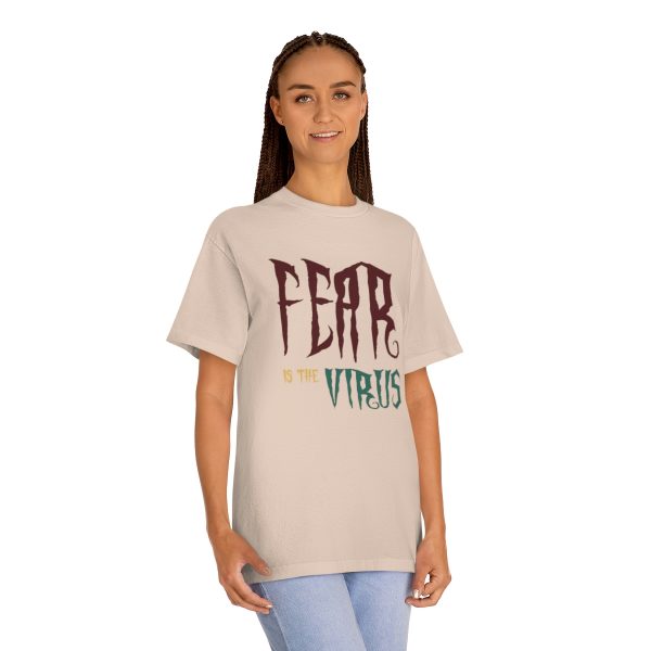 Unisex Classic Tee - Fear Is The Virus LOGO1