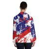 Women’s Full-Zip Hoodie (AOP) - TRUMP POWER - Stars and Stripes - Image 22