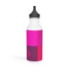 Stainless Steel Water Bottle - Women Are Not Costumes (Multi Pinks and Purple BG) - Image 5