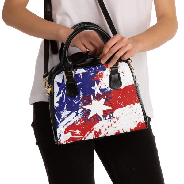 Shoulder Handbag - TRUMP POWER - Stars and Stripes